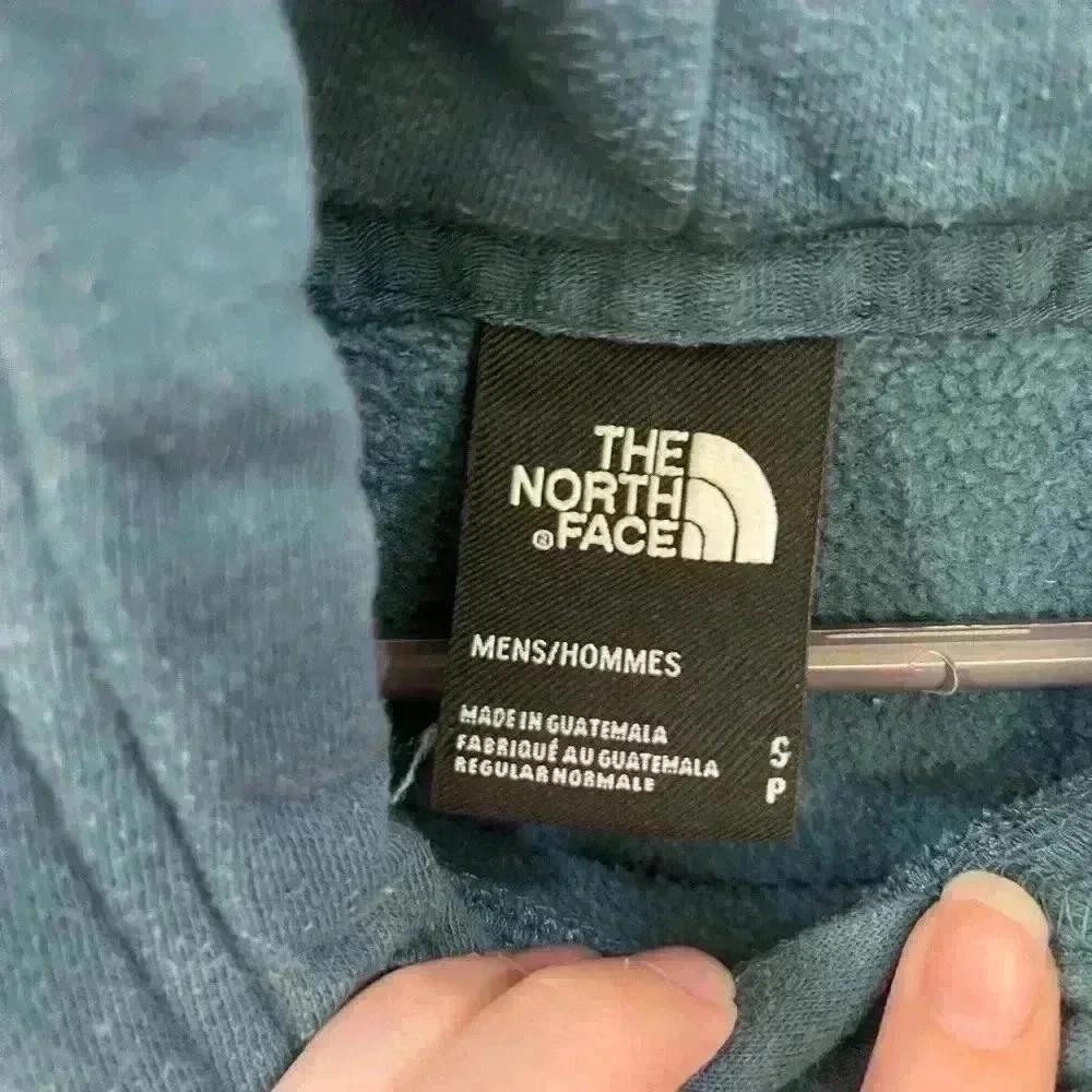 The North Face dusty blue casual hoodie size mens small‎